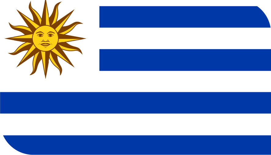 URUGUAY bayrağı